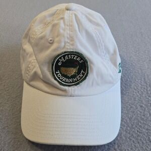 Masters Tournament Golf Hat Mens OSFA White 1934 Embroidered Patch Dad Cap